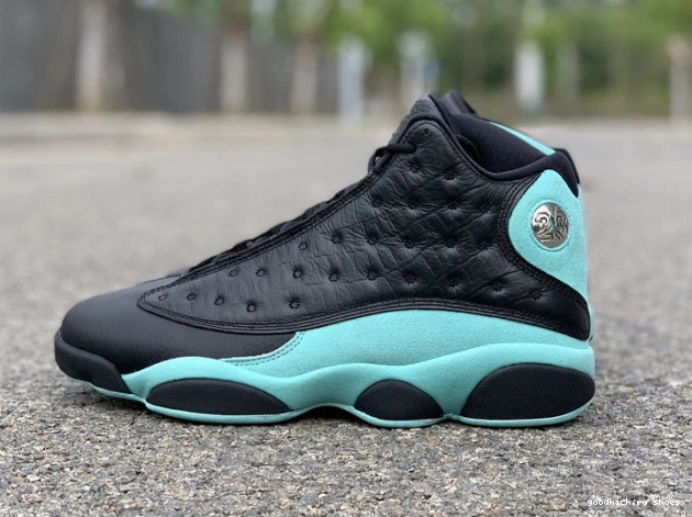 Cheap Green Black Air Retro Jordan Island 13 414571-030 0714